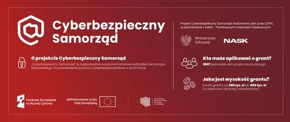 Powiat otrzymał 850 tys. zł. na "Cyberbezpieczny Samorząd".