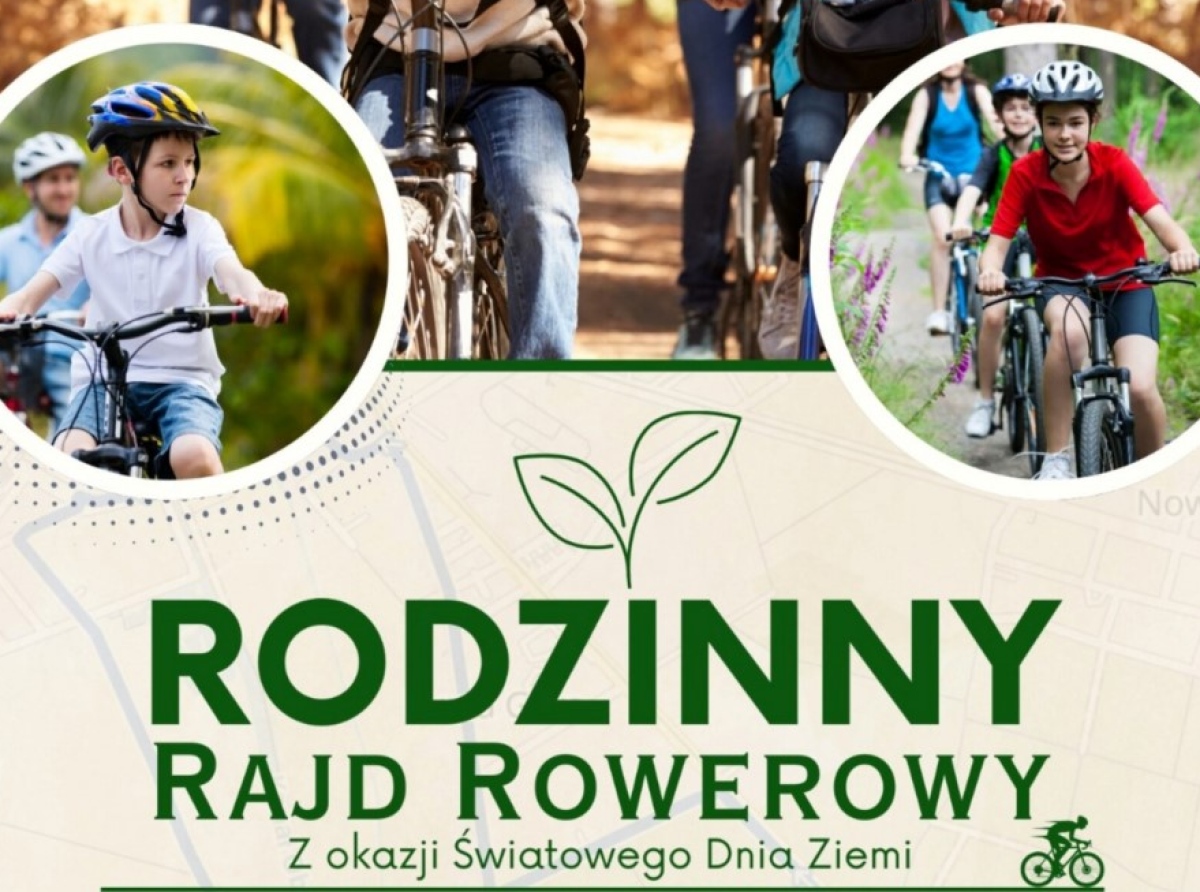 Rodzinny Rajd Rowerowy z okazji Światowego Dnia Ziemi – zapraszamy do udziału!