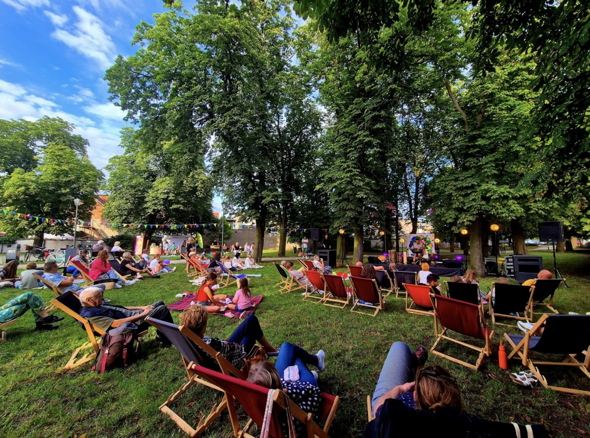 W parku "Pod Kasztanami" czas na chwilę się zatrzymał